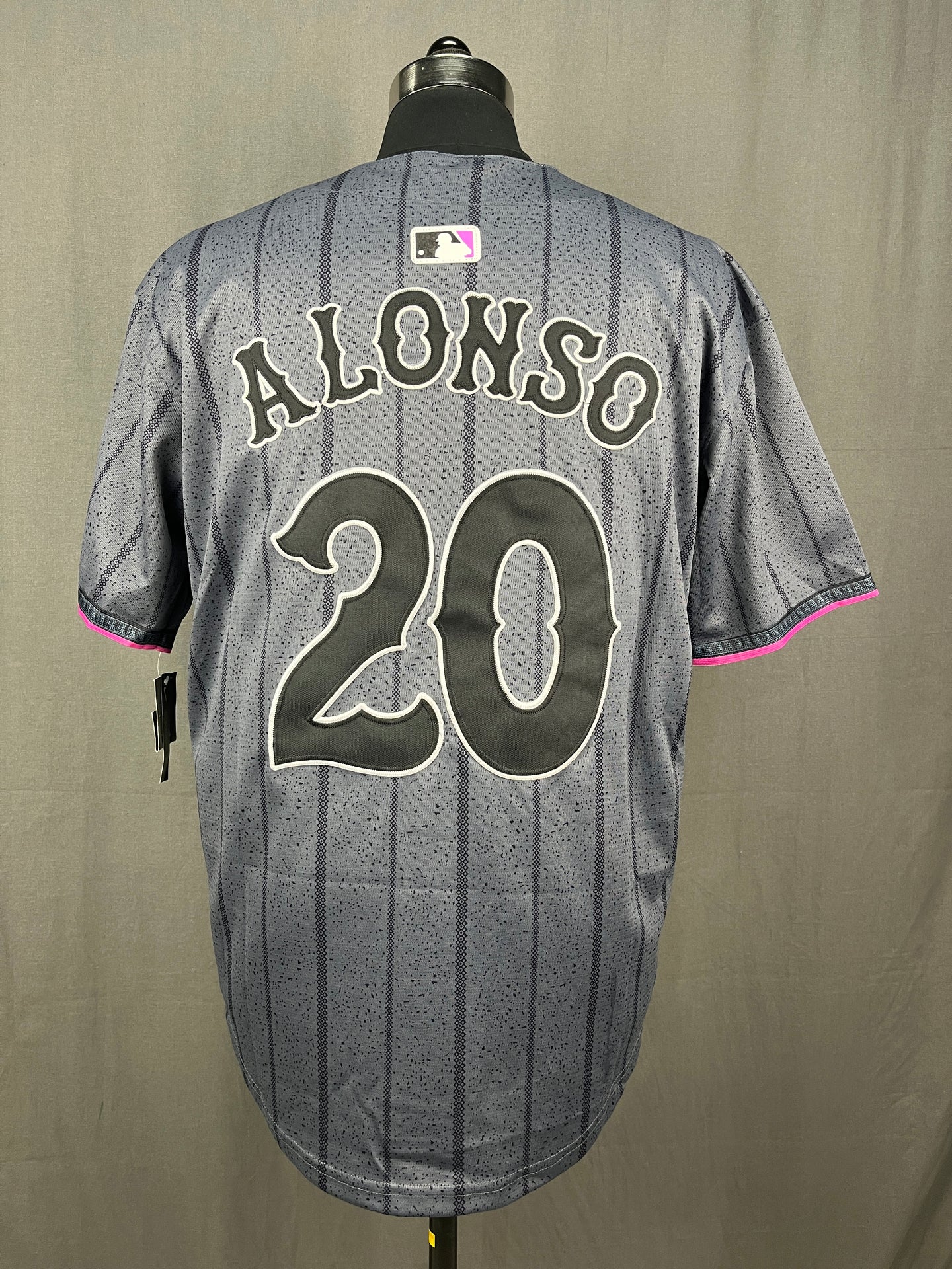 ALONSO 20 Grey NYC MLB Jersey