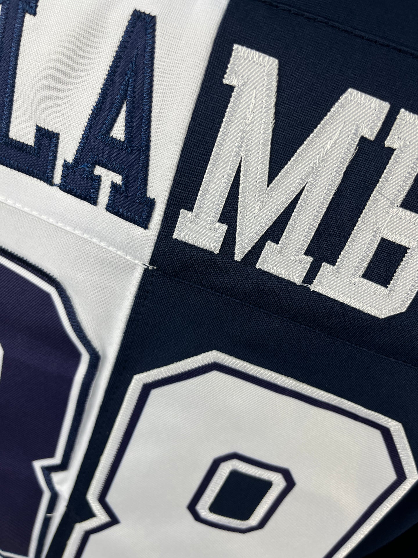LAMB 88 Blue/White Dallas Cowboys NFL Jersey (Split Color Edition)