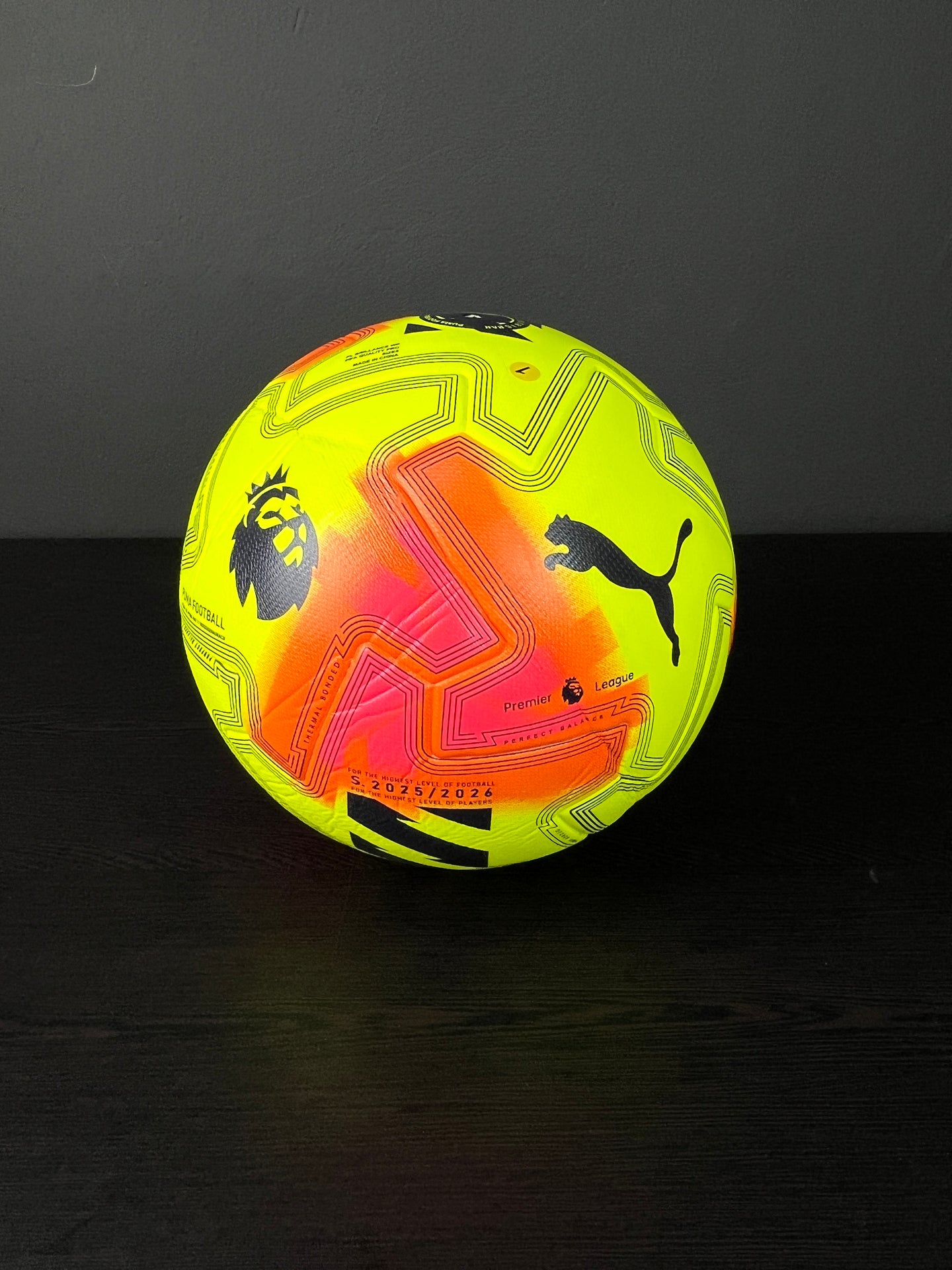 PUMA Orbita Premier League 2025/26 Match Ball Size 5