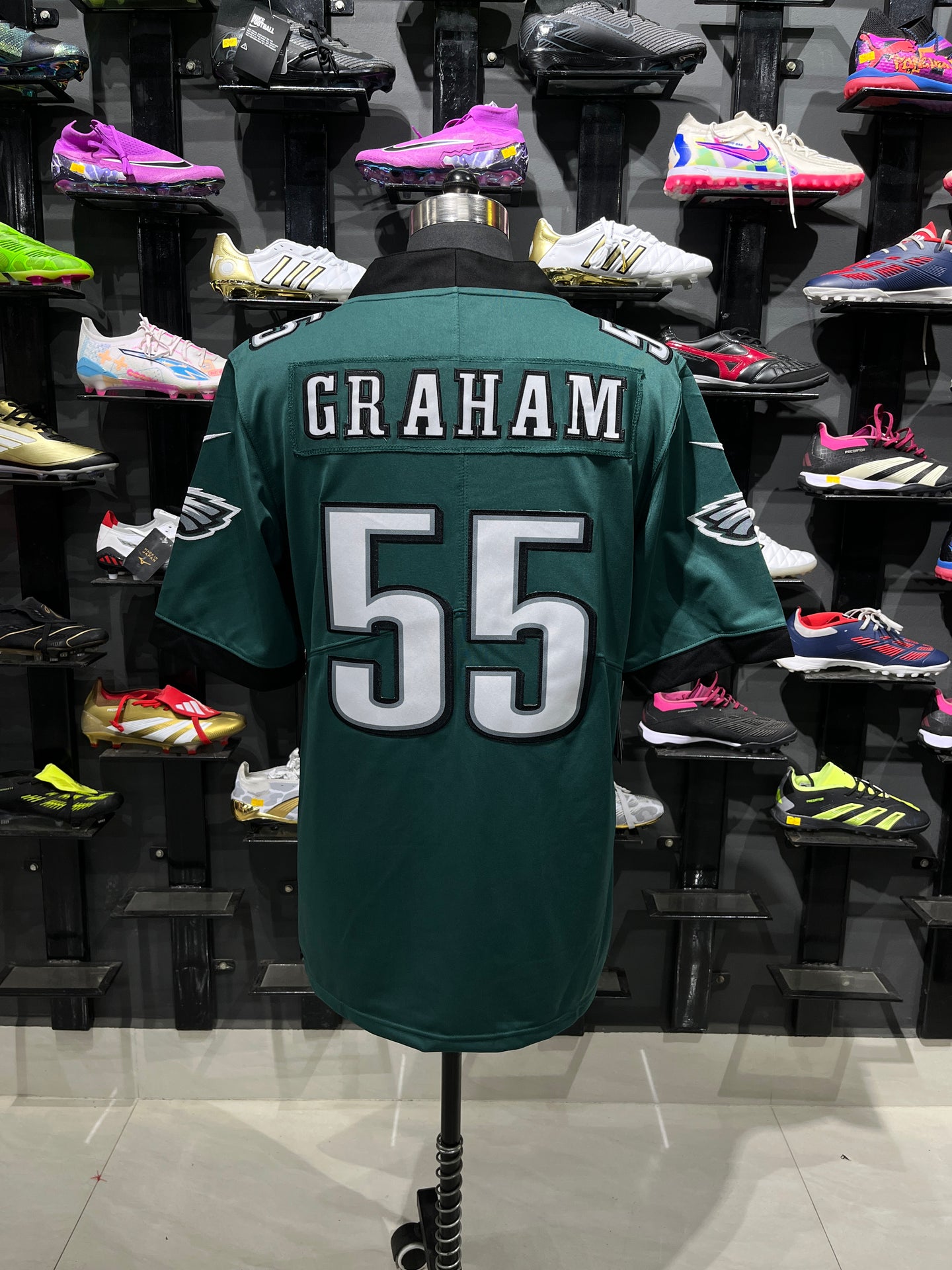 GRAHAM 55 Green Philadelphia Eagles NFL Jersey
