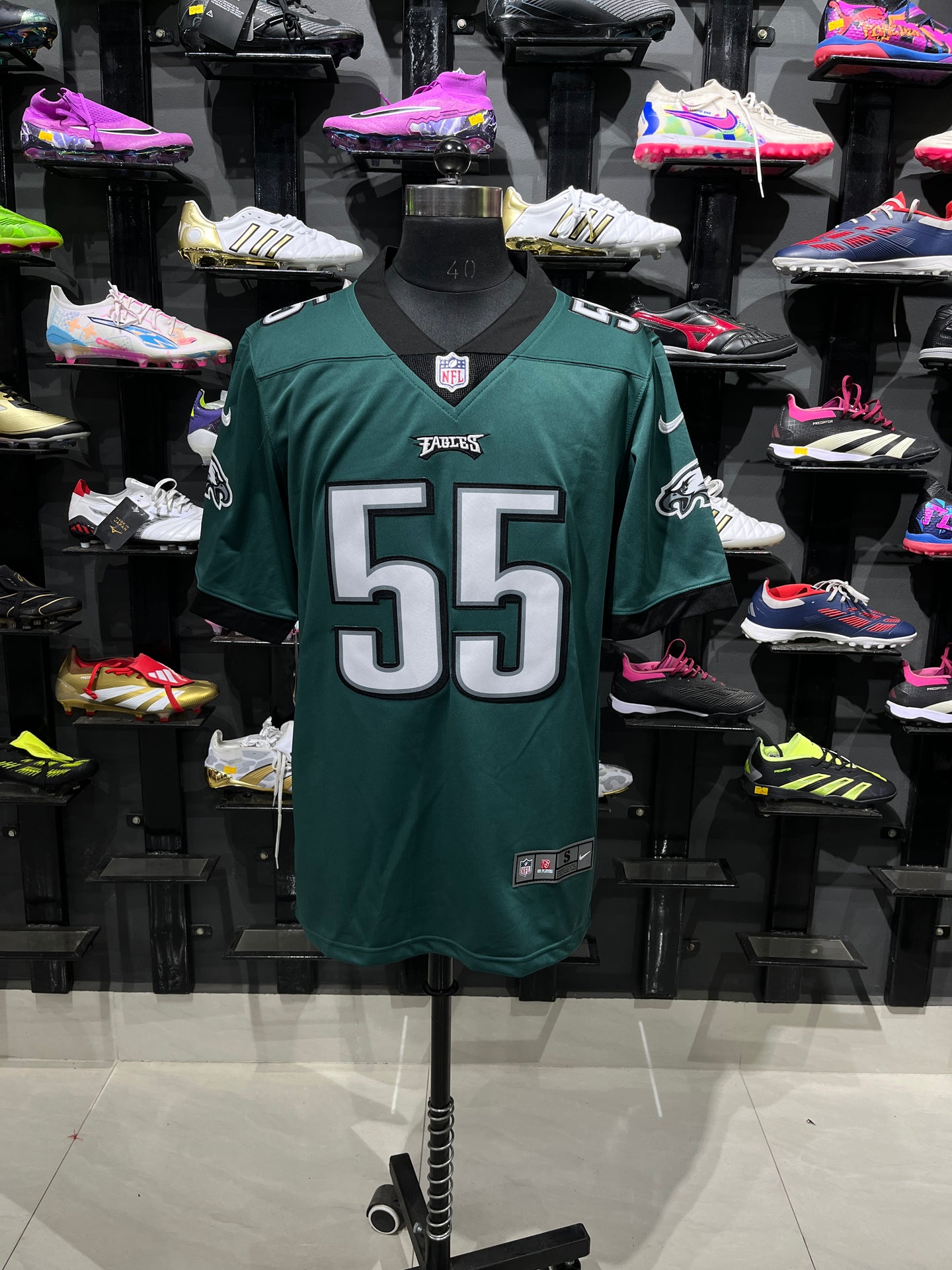 GRAHAM 55 Green Philadelphia Eagles NFL Jersey