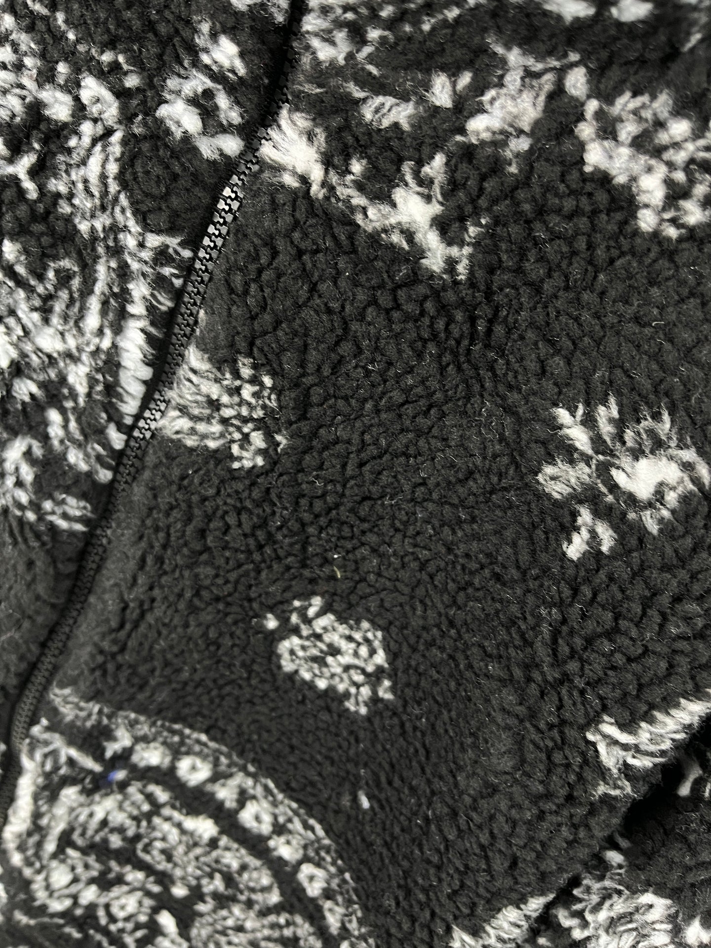 Paisley Black Fur Jacket