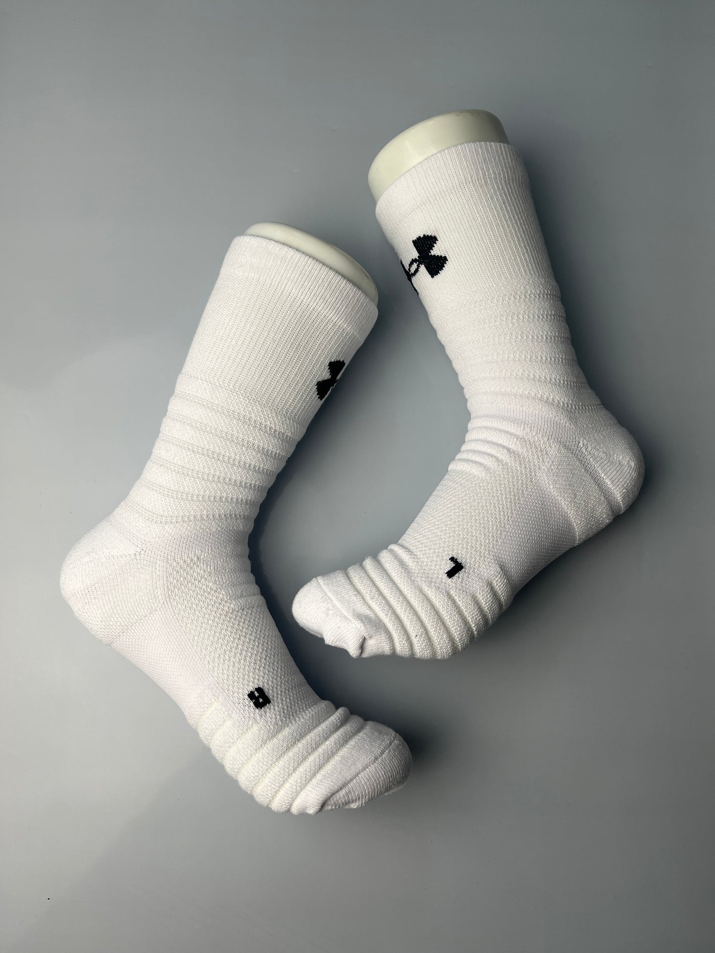 Under Armour White Crew Socks