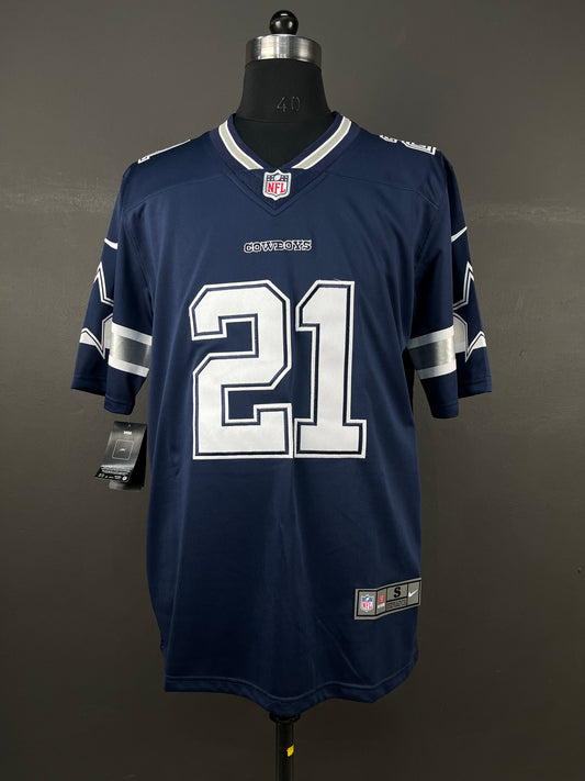 ELLIOTT 21 Navy Blue Dallas Cowboys NFL Jersey