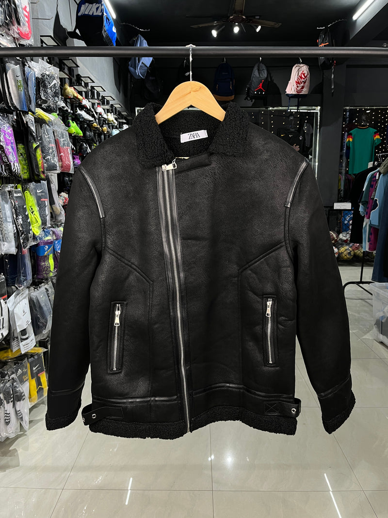 Zara Suede Thick Jacket