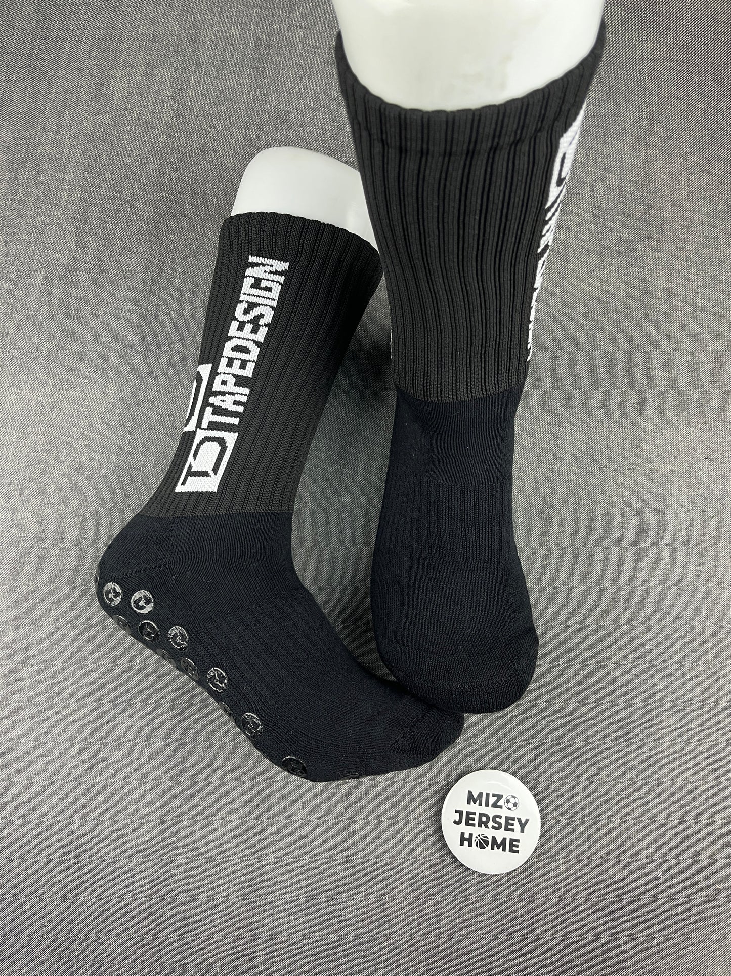 TapeDesign Black Grip Socks
