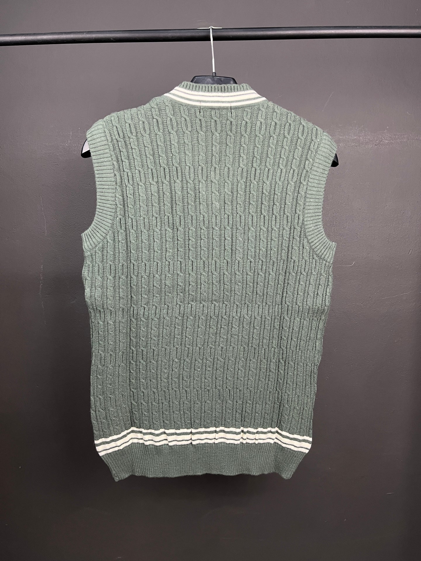 Ralph Lauren Soft Patterned Pull Over Green