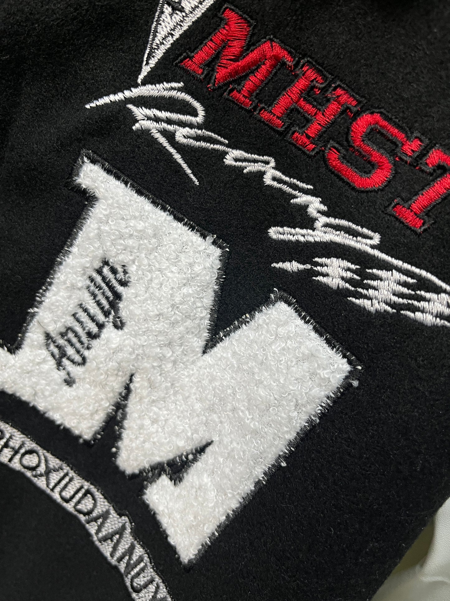 Black/White Varsity Jacket