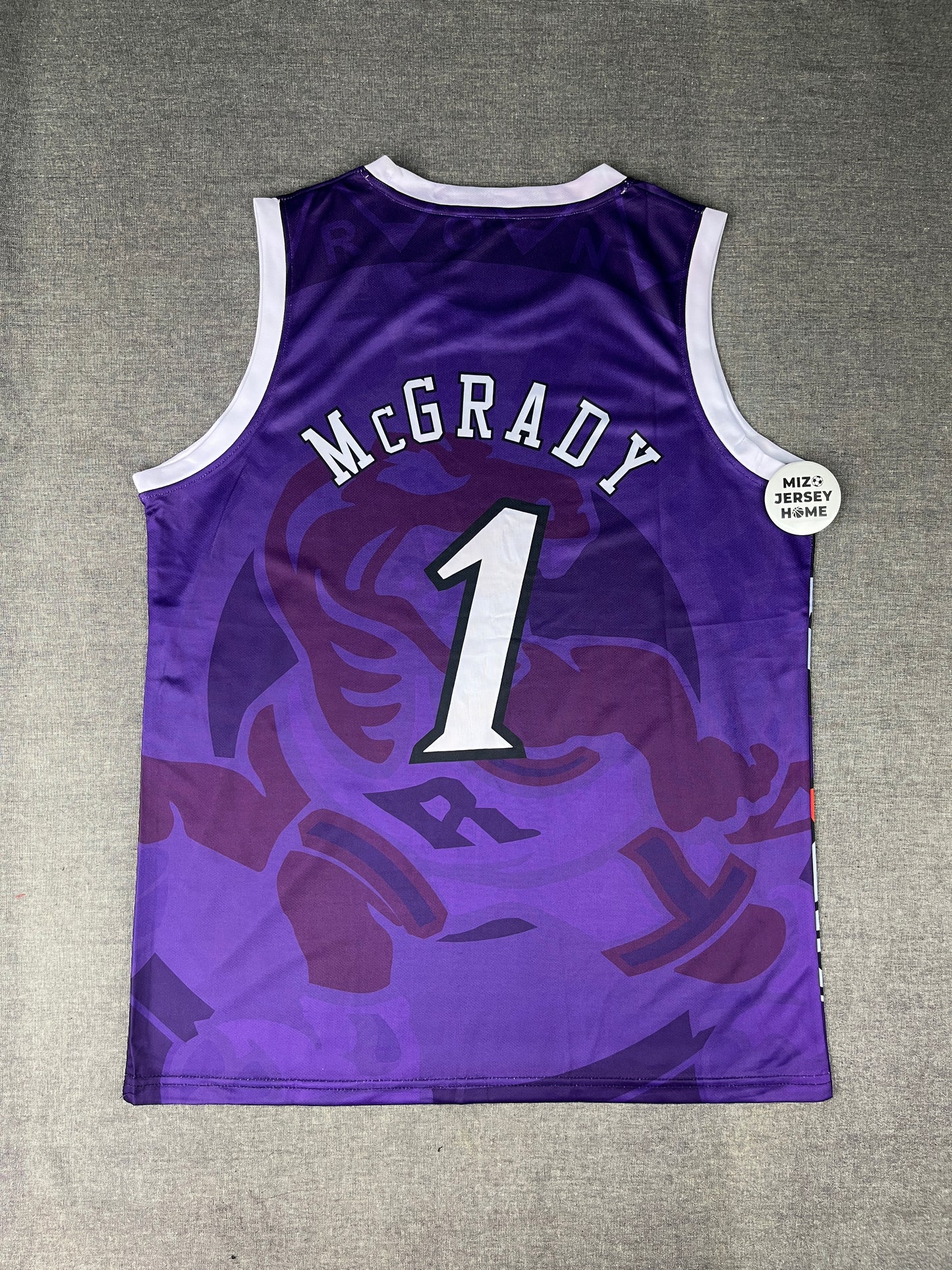 MC GRADY 1 Purple Toronto Raptors NBA Jersey Sublimation – Mizo Jersey Home