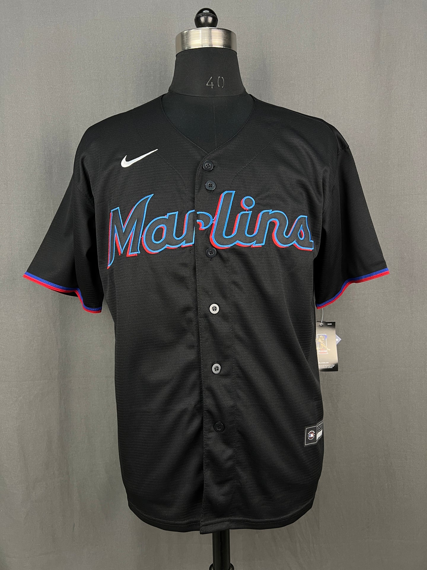 MARLINS Black Nike MLB Jersey
