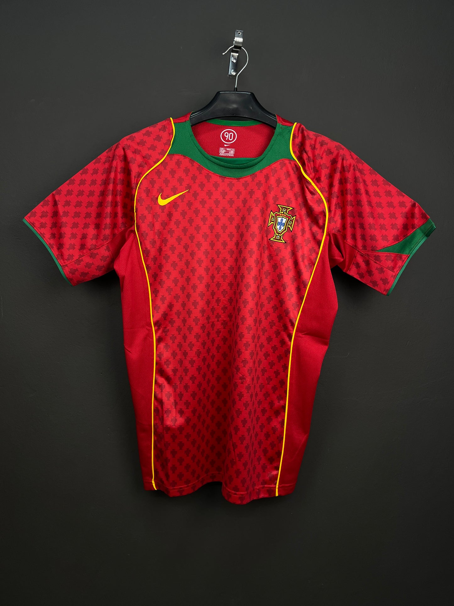PORTUGAL 2004 HOME RETRO JERSEY