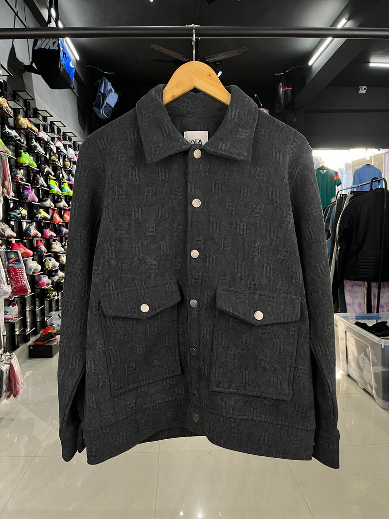 Zara Grey Pattern Shacket