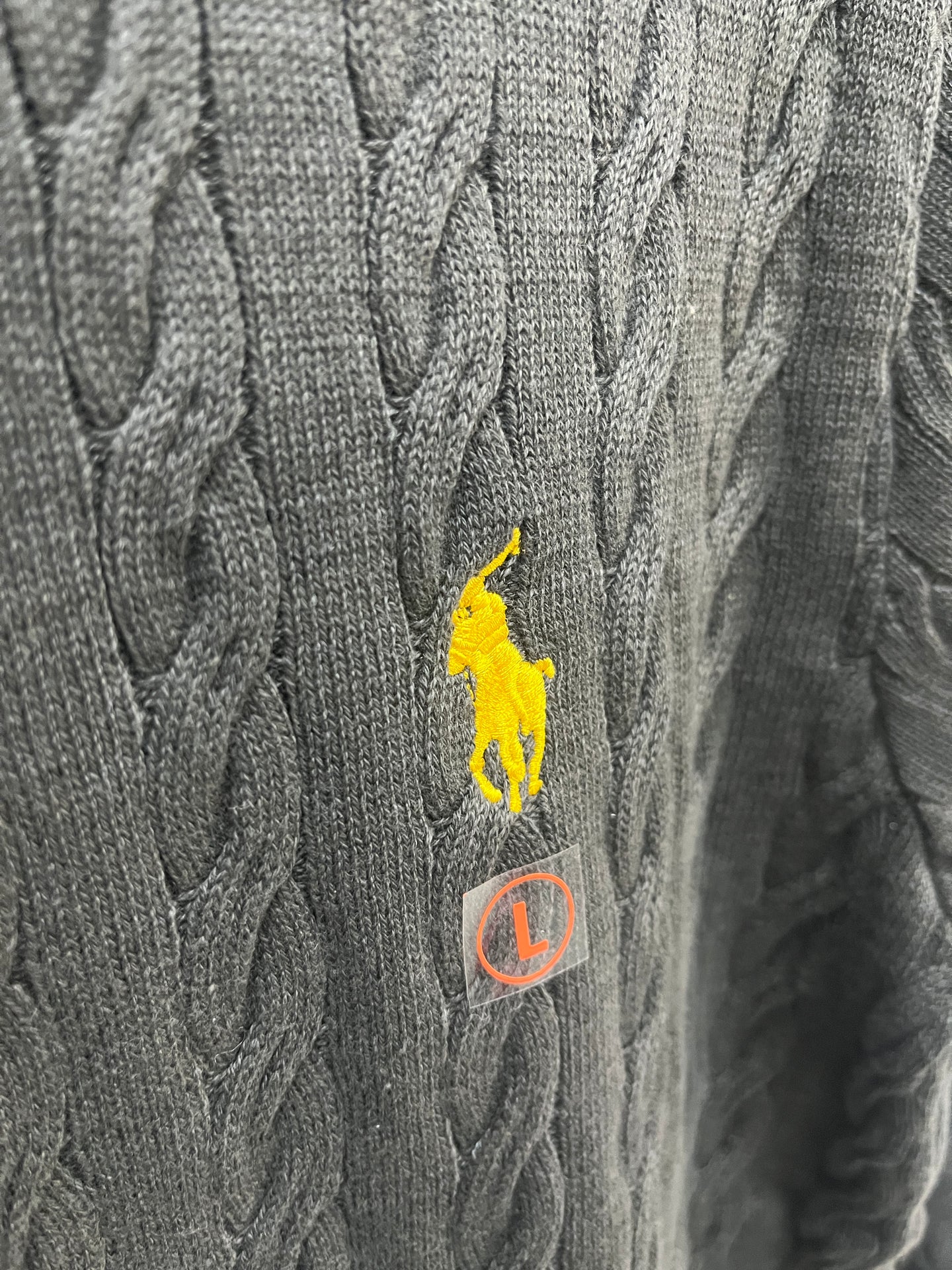 Ralph Lauren Dark Green Round Neck Sweater