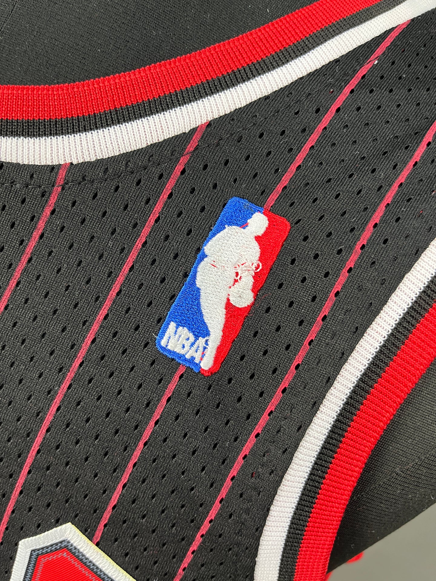 Pippen 33 Chicago Bulls Black NBA Jersey