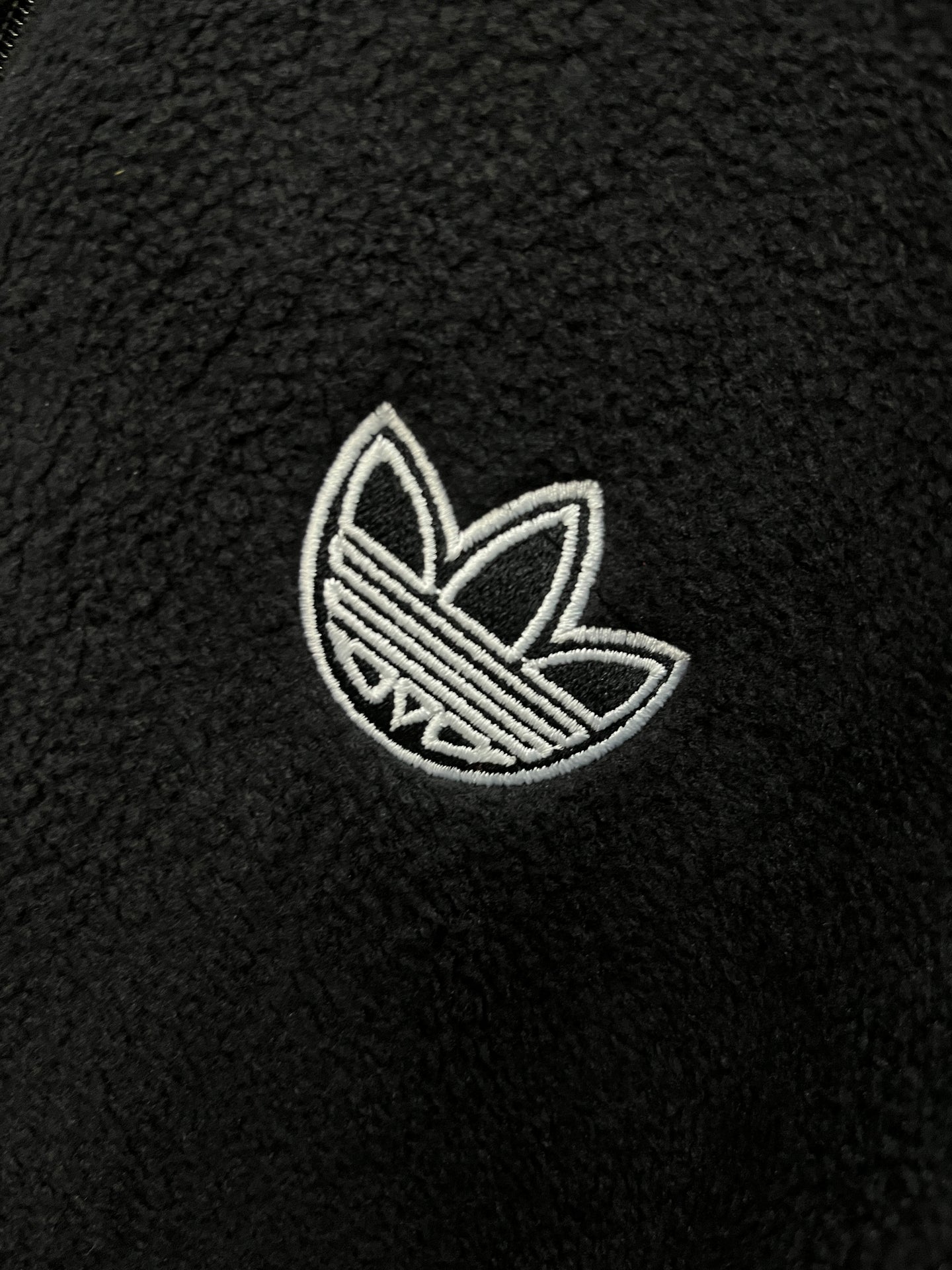 ADIDAS Black Fur Jacket