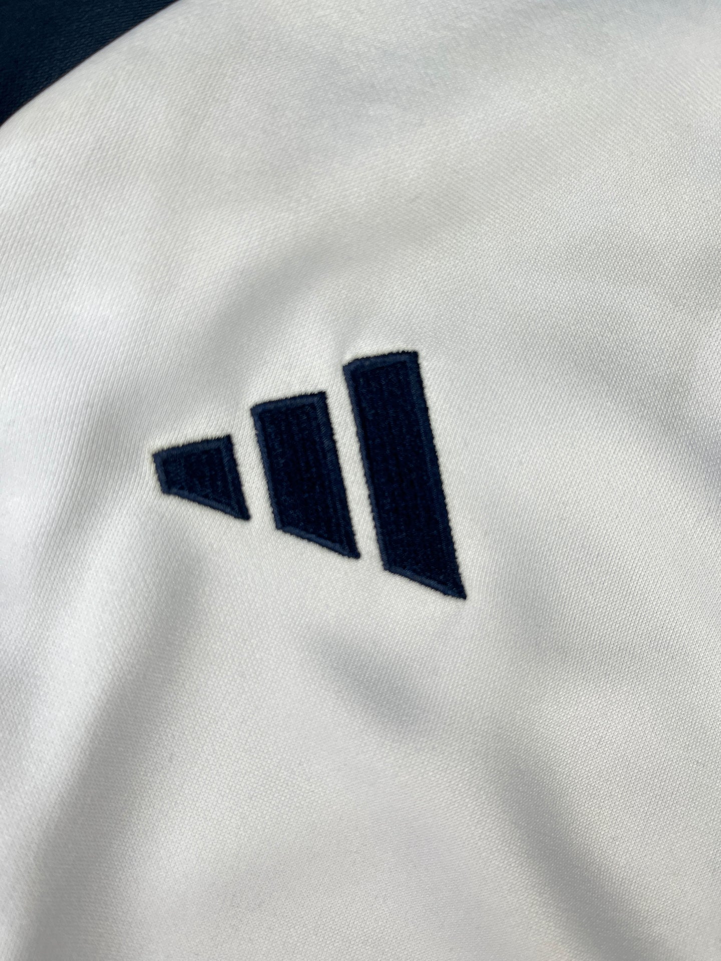 Real Madrid White Track Jacket