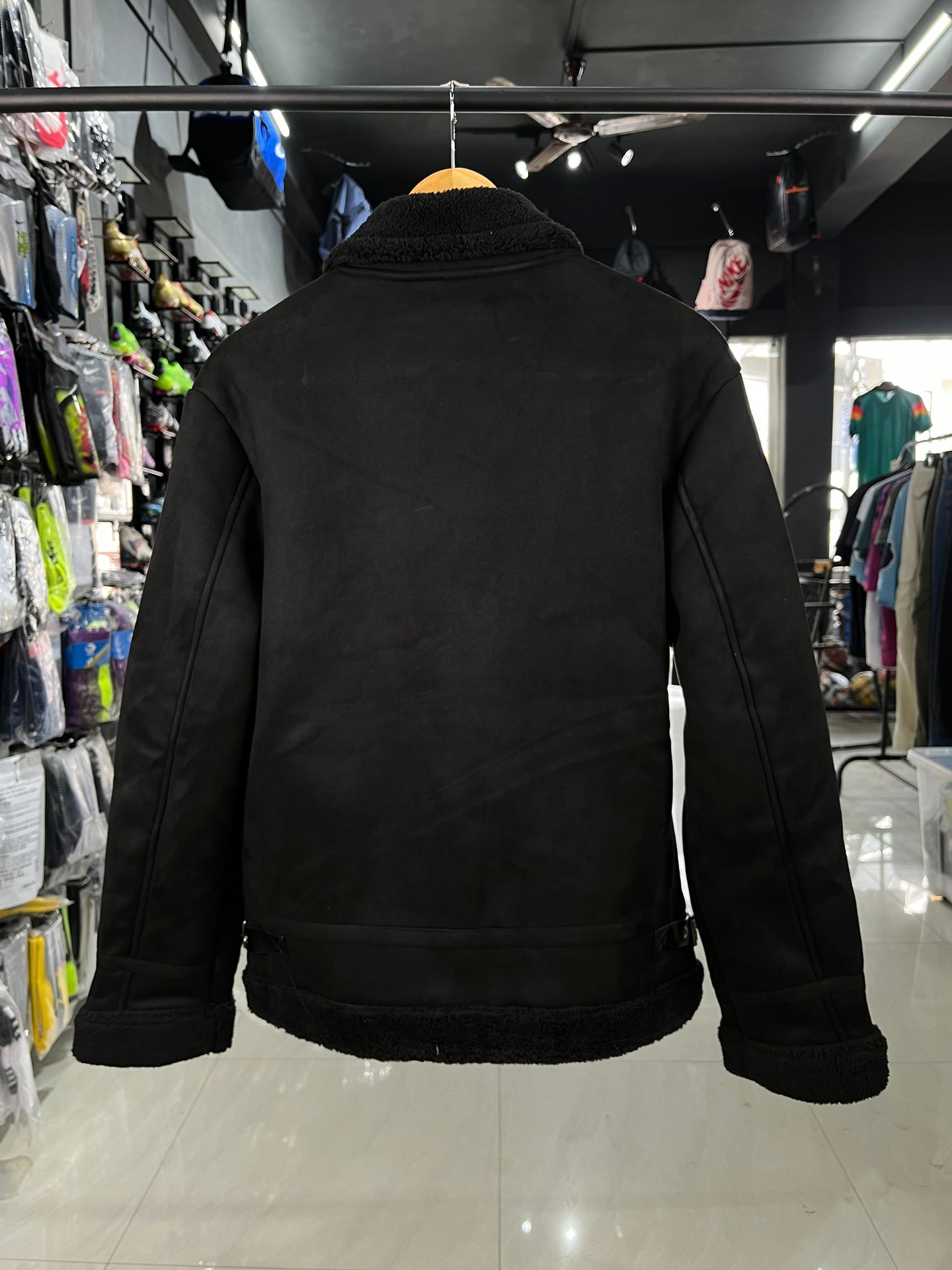 Faux Fur Black Jacket