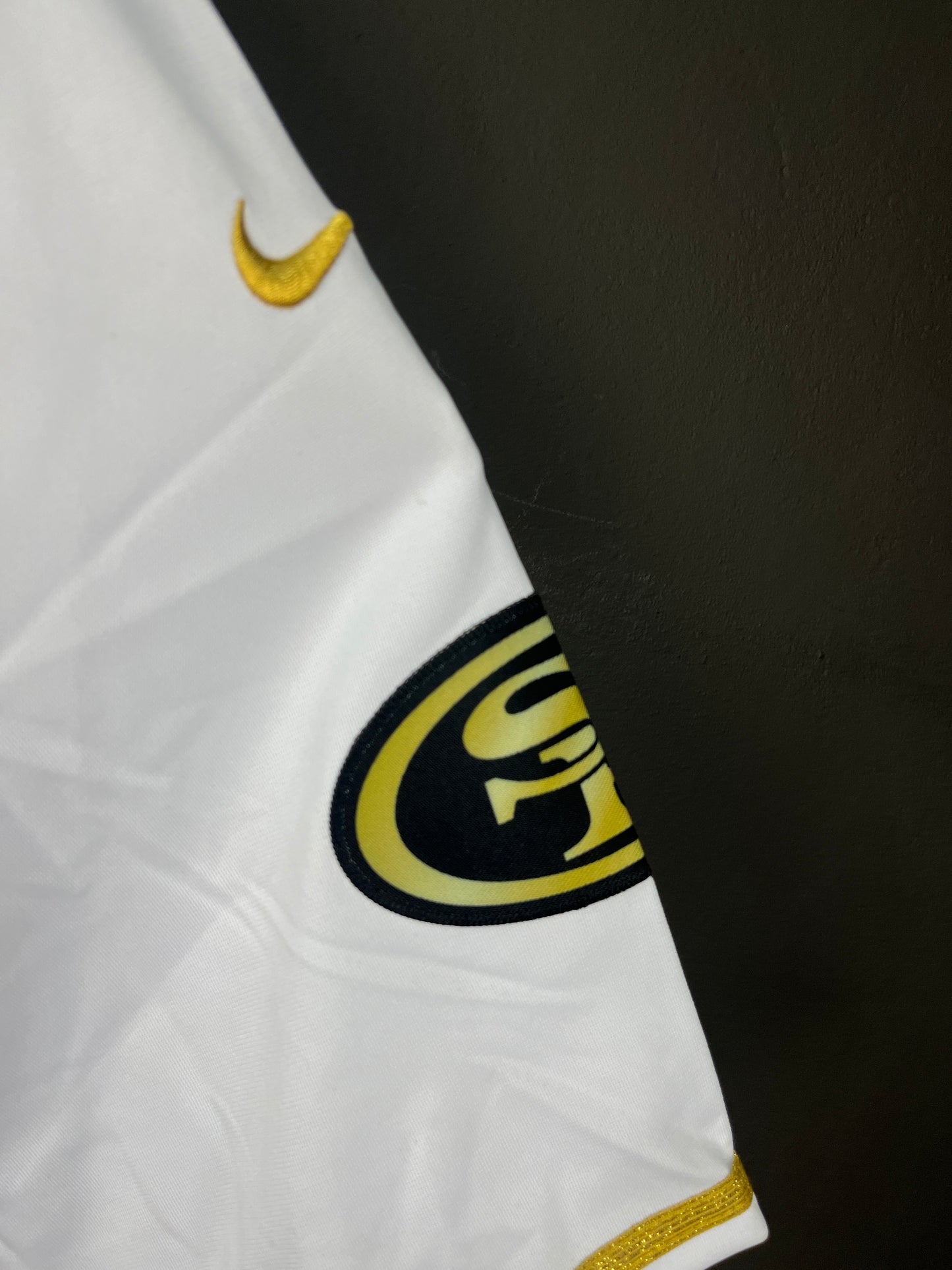 BOSA 97 White & Gold San Francisco 49ers NFL Jersey