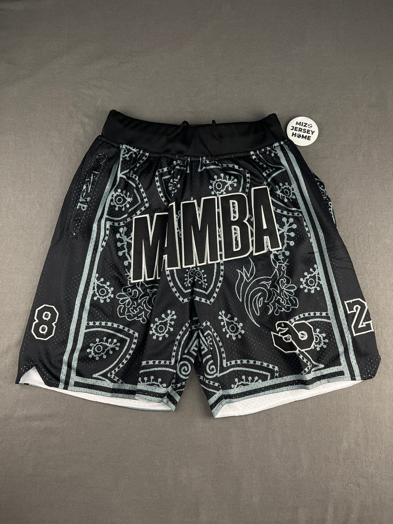 Kobe MAMBA 24 Black Shorts