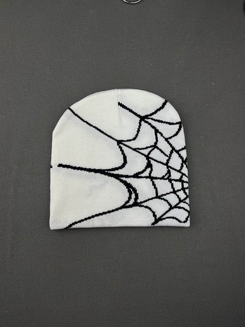 Spiderman White Beanie