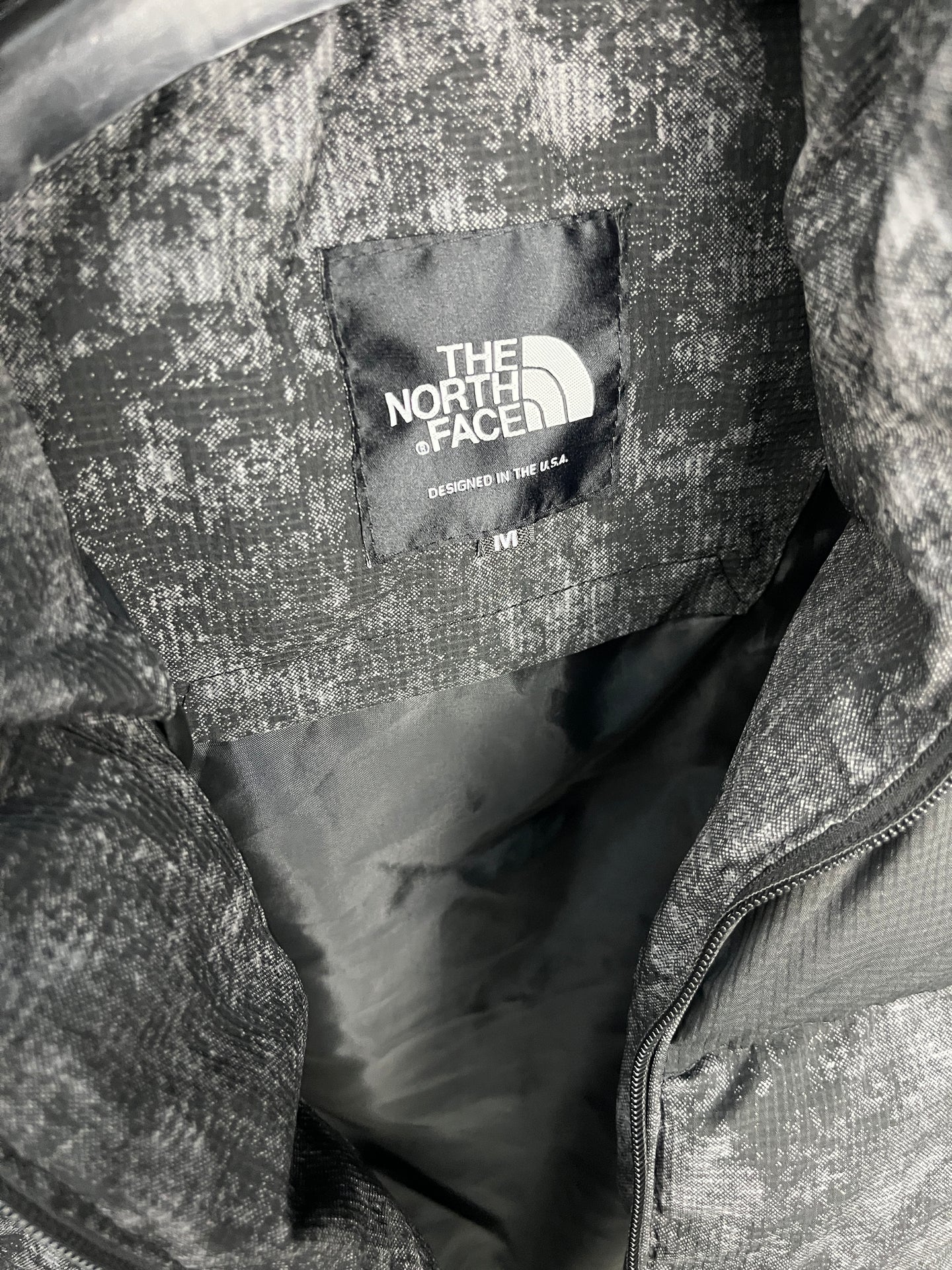 The North Face Black Marble Puffer Jacket