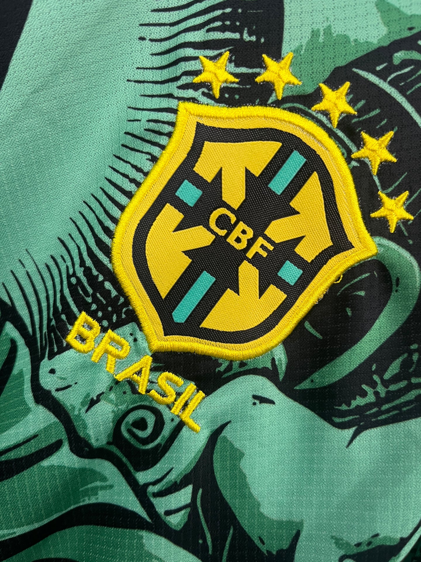 Brazil 'Christ The Redeemer' Green Edition Jersey Fan Version