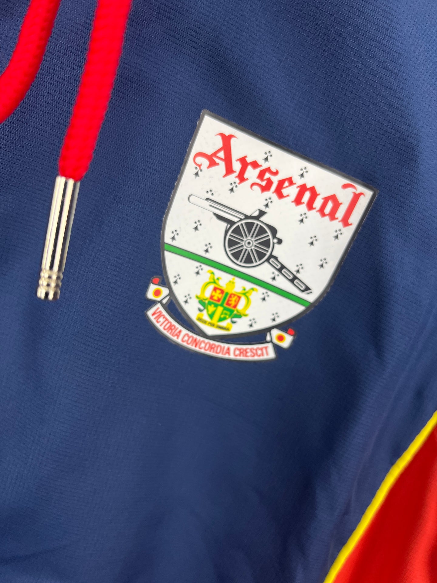 Arsenal Dark Blue & Red Windcheater Jacket