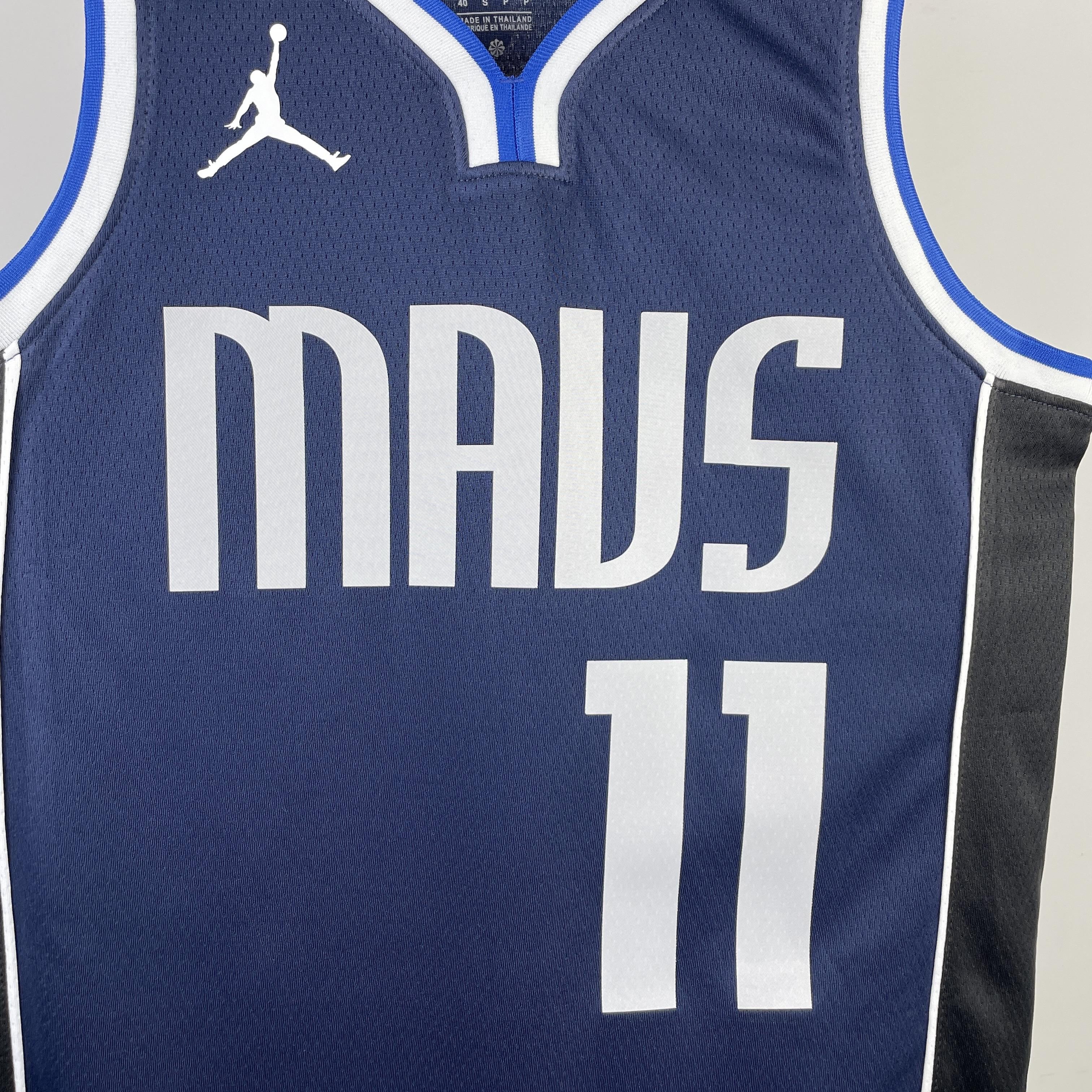 Irving 11 Mavericks Dark Blue Heat Pressed Edition