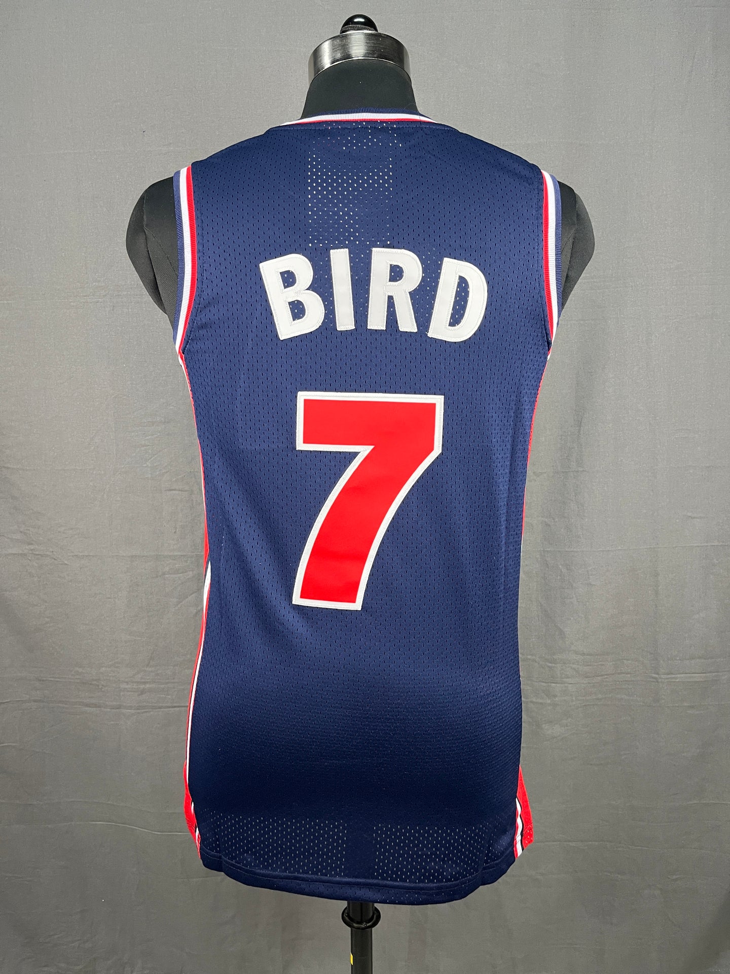 Bird 7 USA Dark Blue NBA Jersey