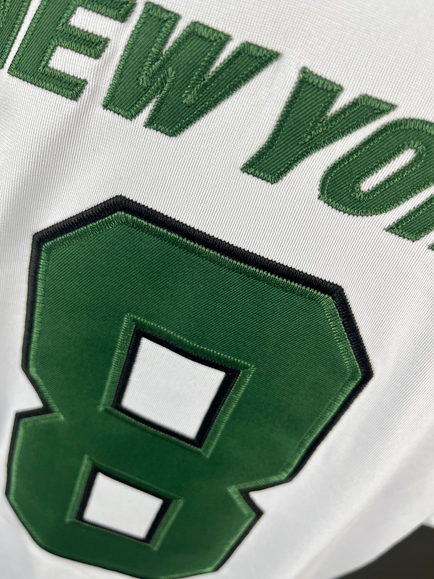 RODGERS 8 White New York Jets NFL Jersey