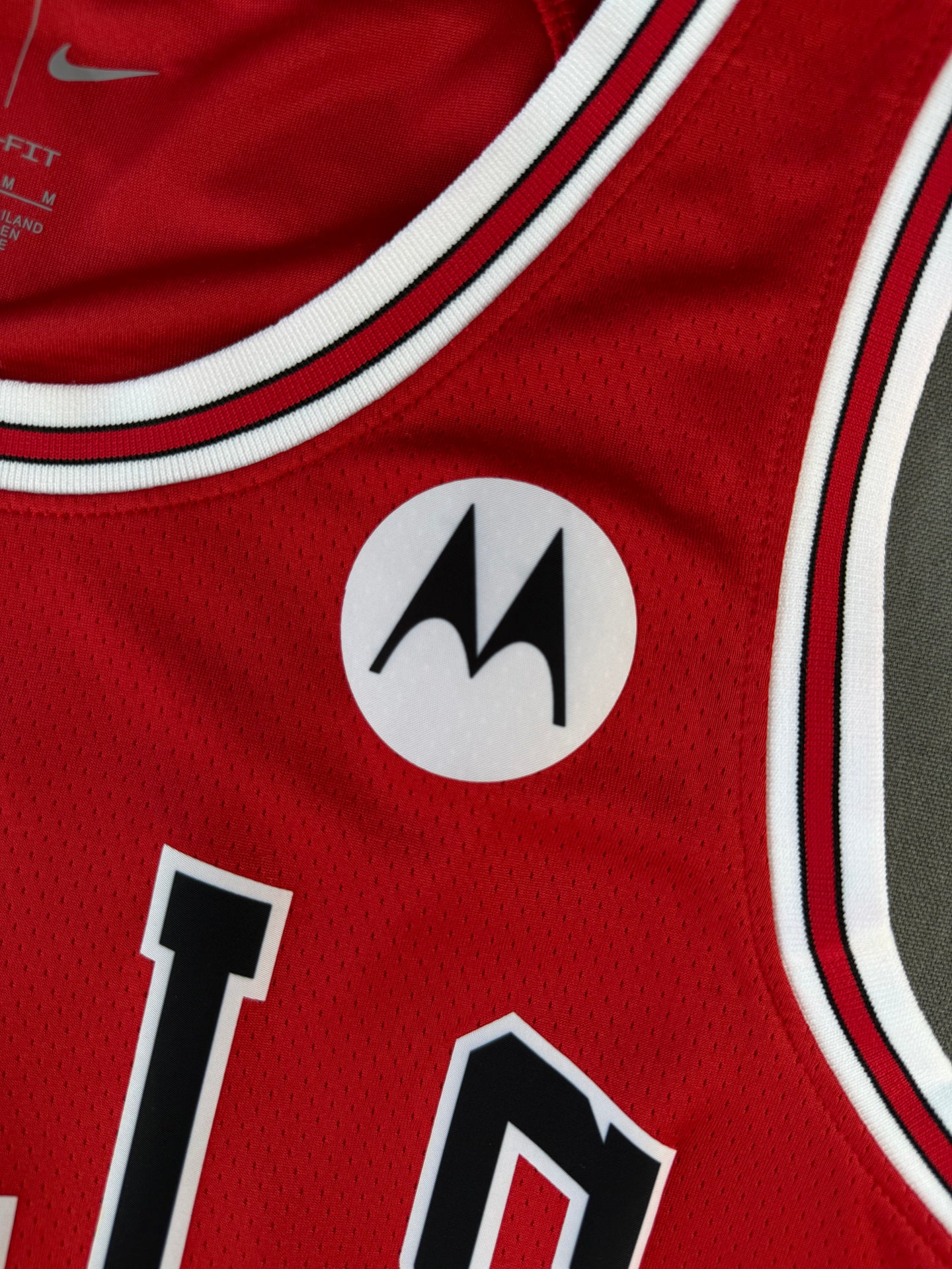 HAERIN 15 Red Chicago Bulls Heat Pressed Edition NBA Jersey