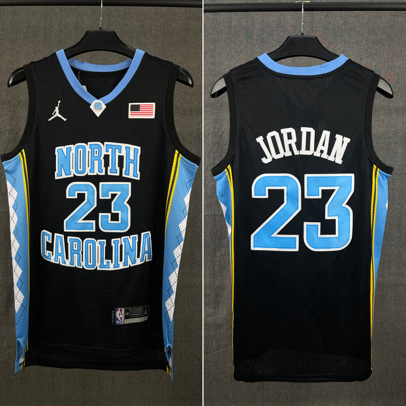 Jordan 23 North Carolina Black NBA Jersey