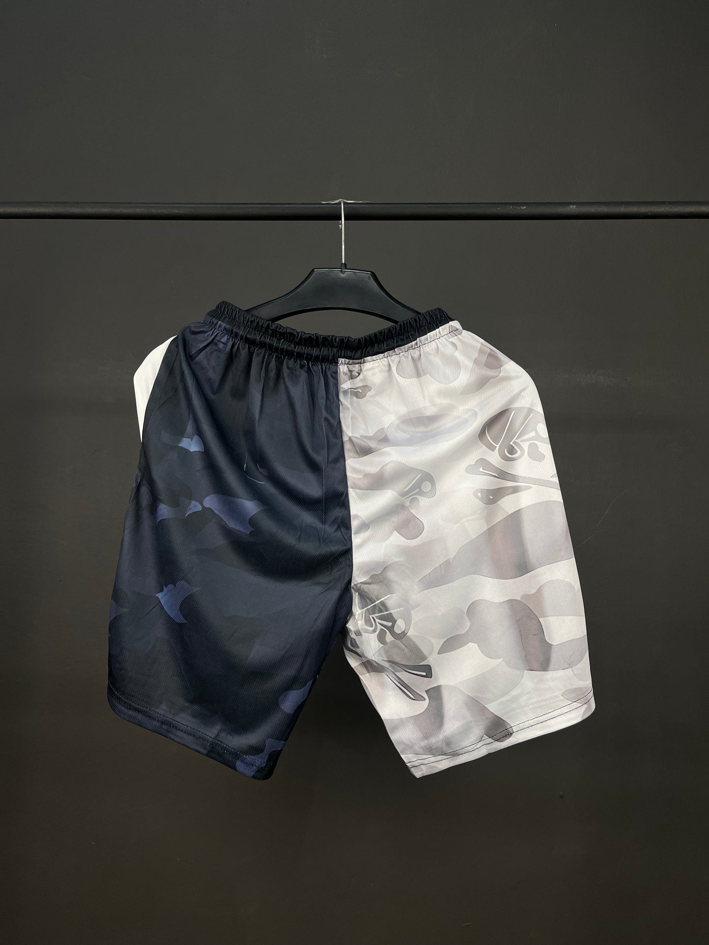 Bape Black/White Shorts