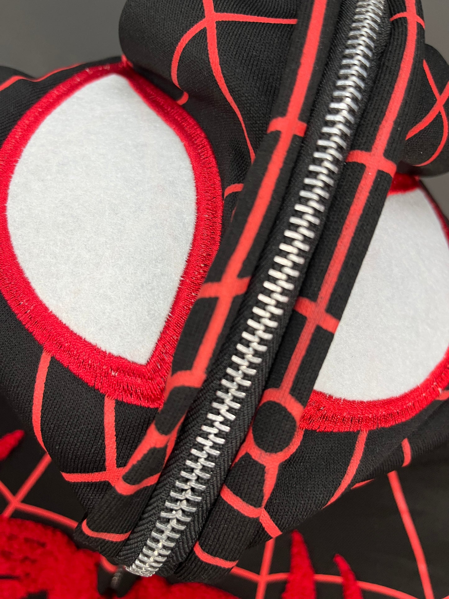 Spiderman Black Zip-up Hoodie