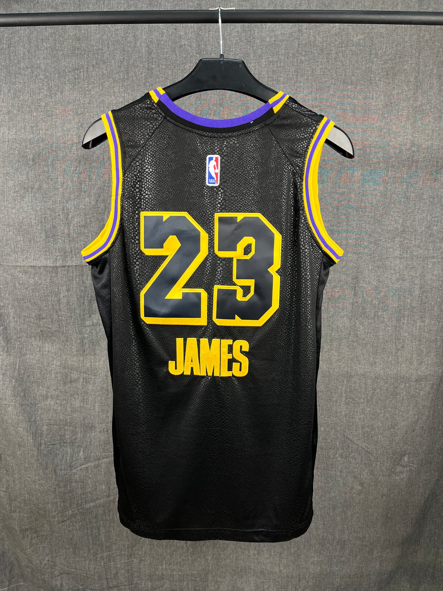 James 23 Black Mamba Lakers NBA Jersey