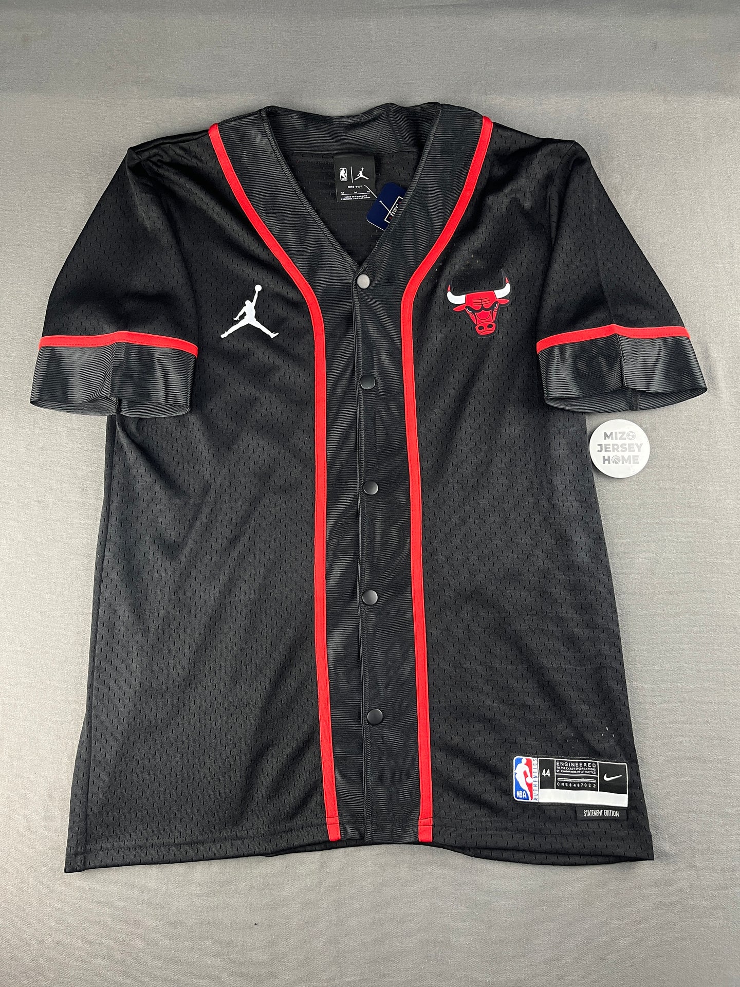 Chicago Bulls Black Mesh NBA Jersey