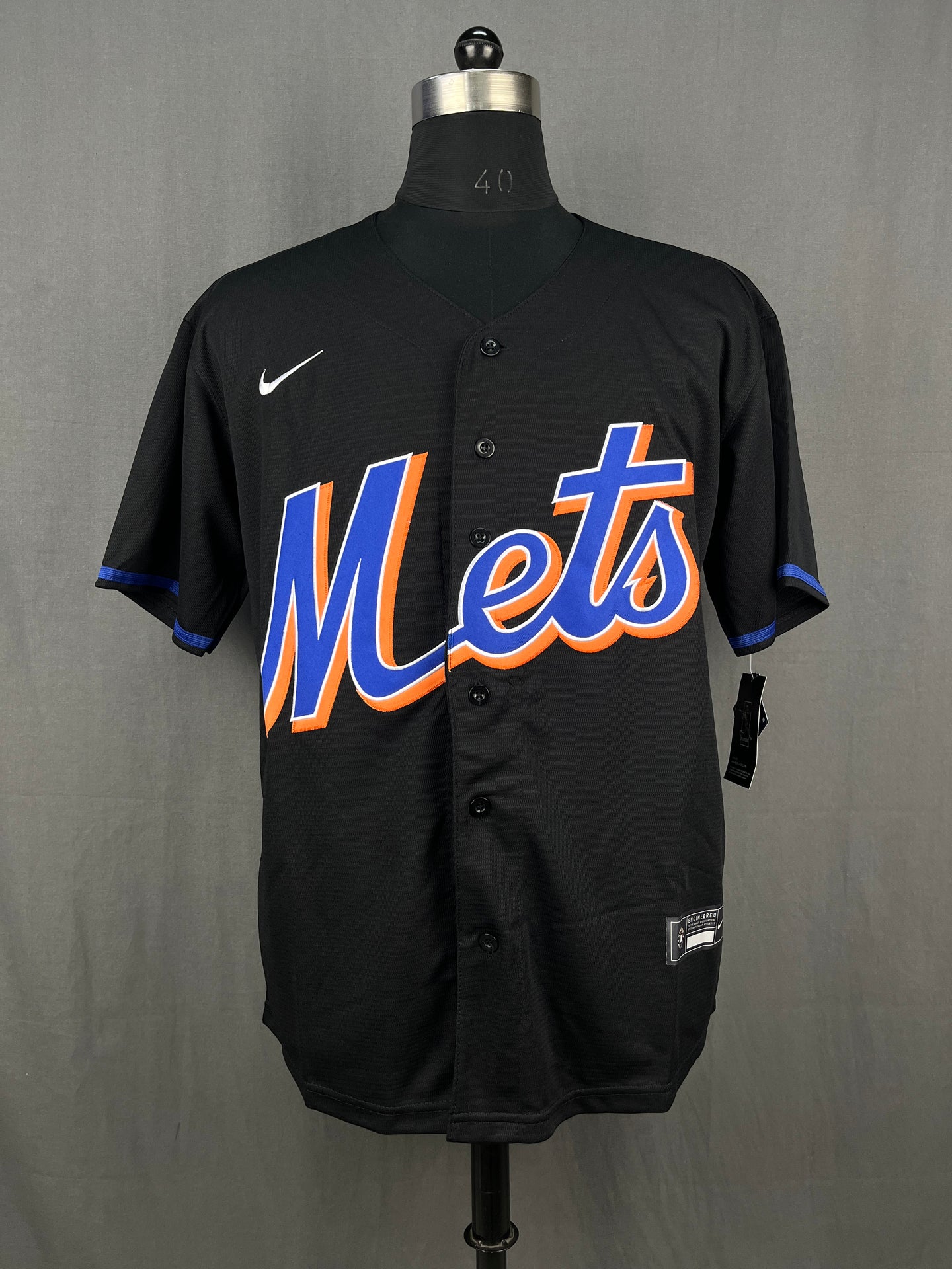 deGROM 48 Black New York Mets MLB Jersey