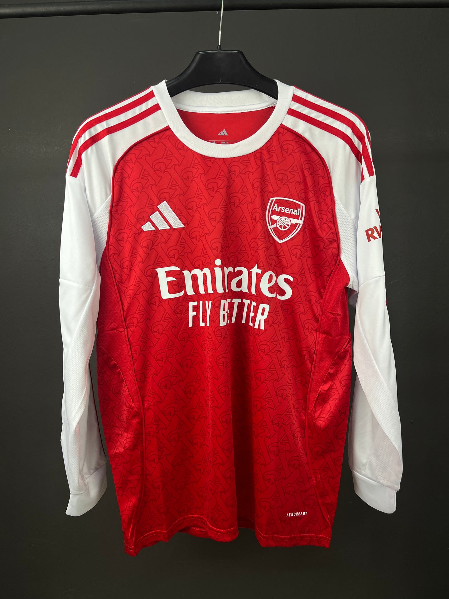 Arsenal Home Jersey 25/26 Long Sleeves Fan Version
