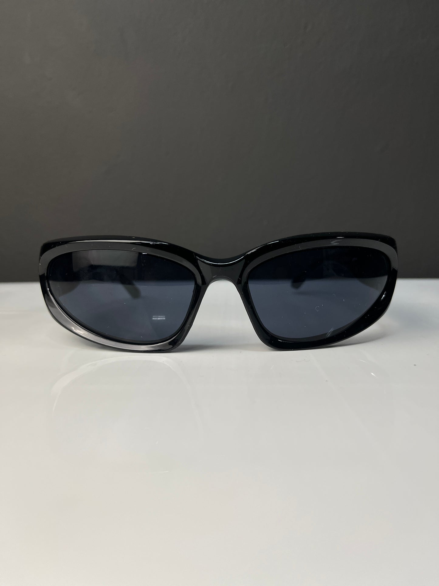 Futuristic Black Sunglasses