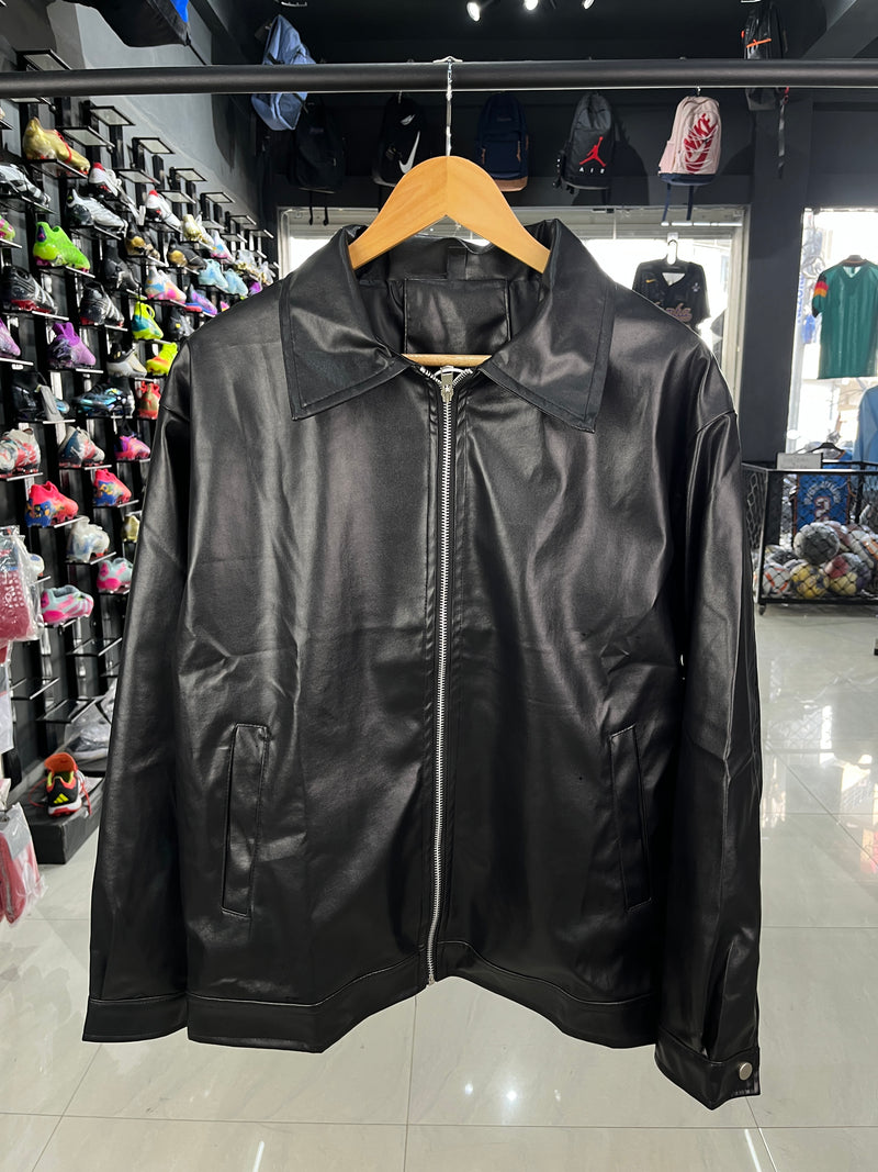 Men Black Leather Jacket