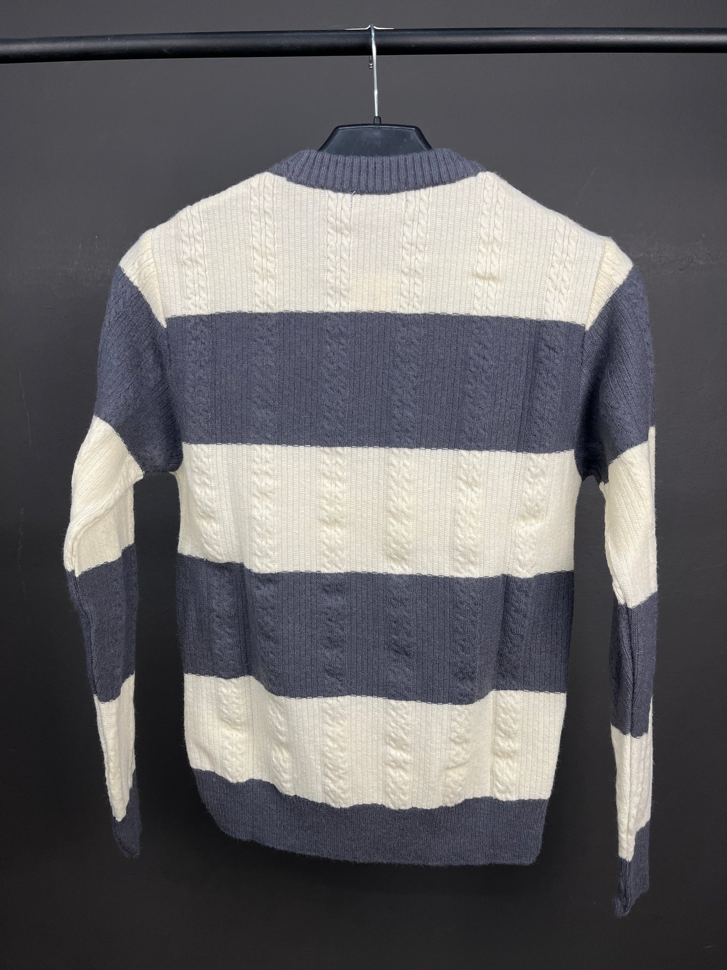 Ralph Lauren Soft Sweater Gray & White