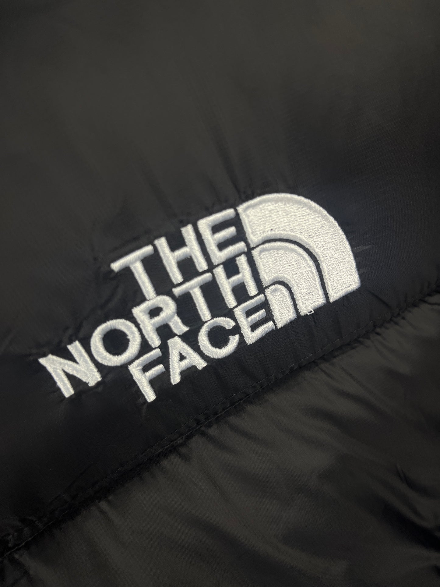 The North Face Cropped Black Puffer Jacket