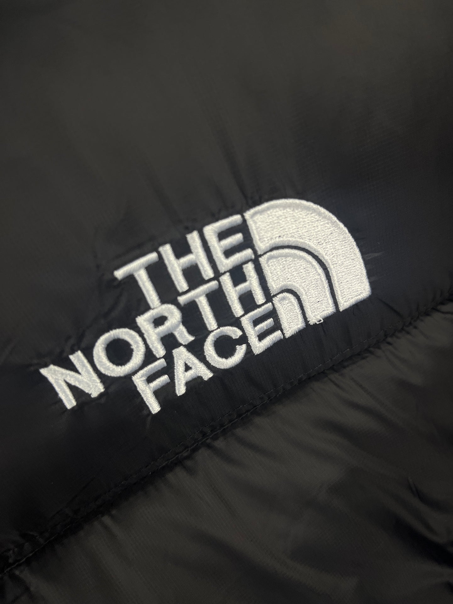 The North Face Cropped Black Puffer Jacket