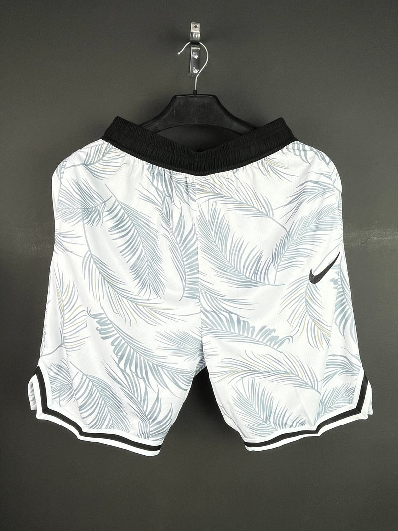 NIKE 'Floral' White Shorts