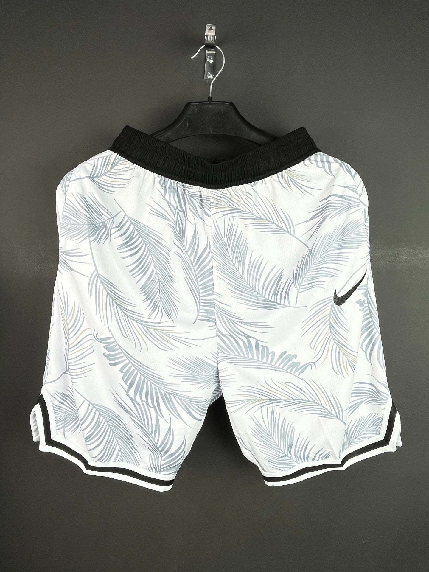 NIKE 'Floral' White Shorts
