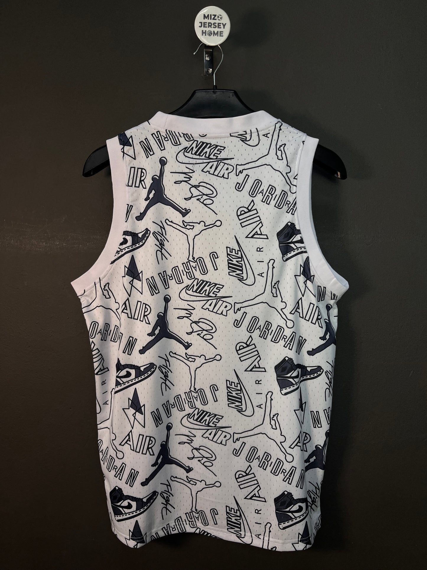 Jordan Dri-FIT Graffiti White Sleeveless Shirt
