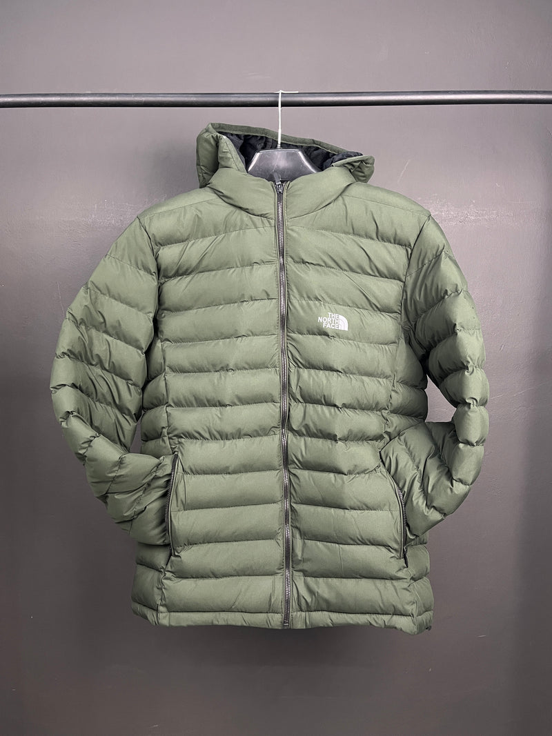 The North Face Dark Green Puffer Jacket