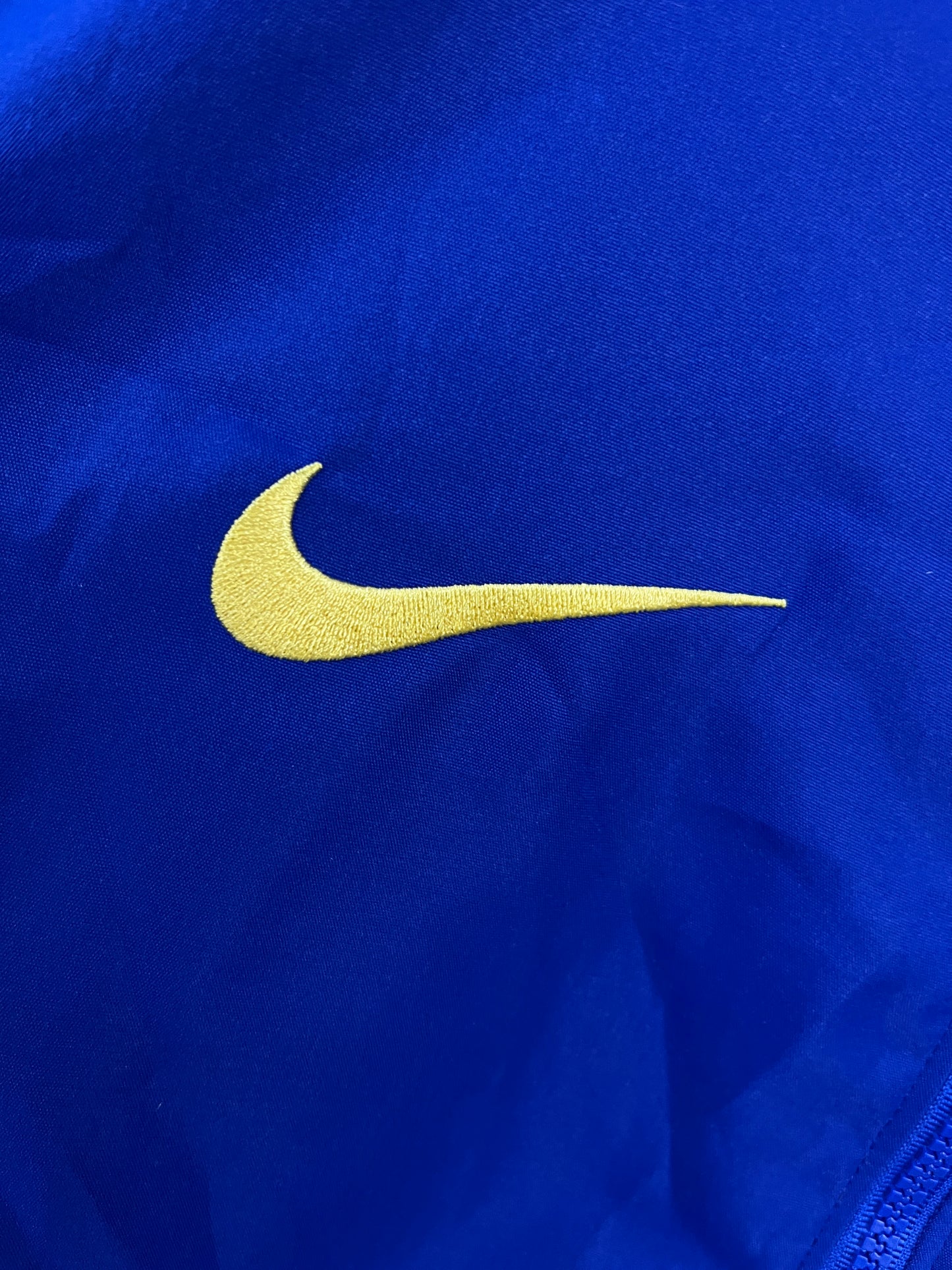Barcelona Navy Blue Windbreaker Jacket