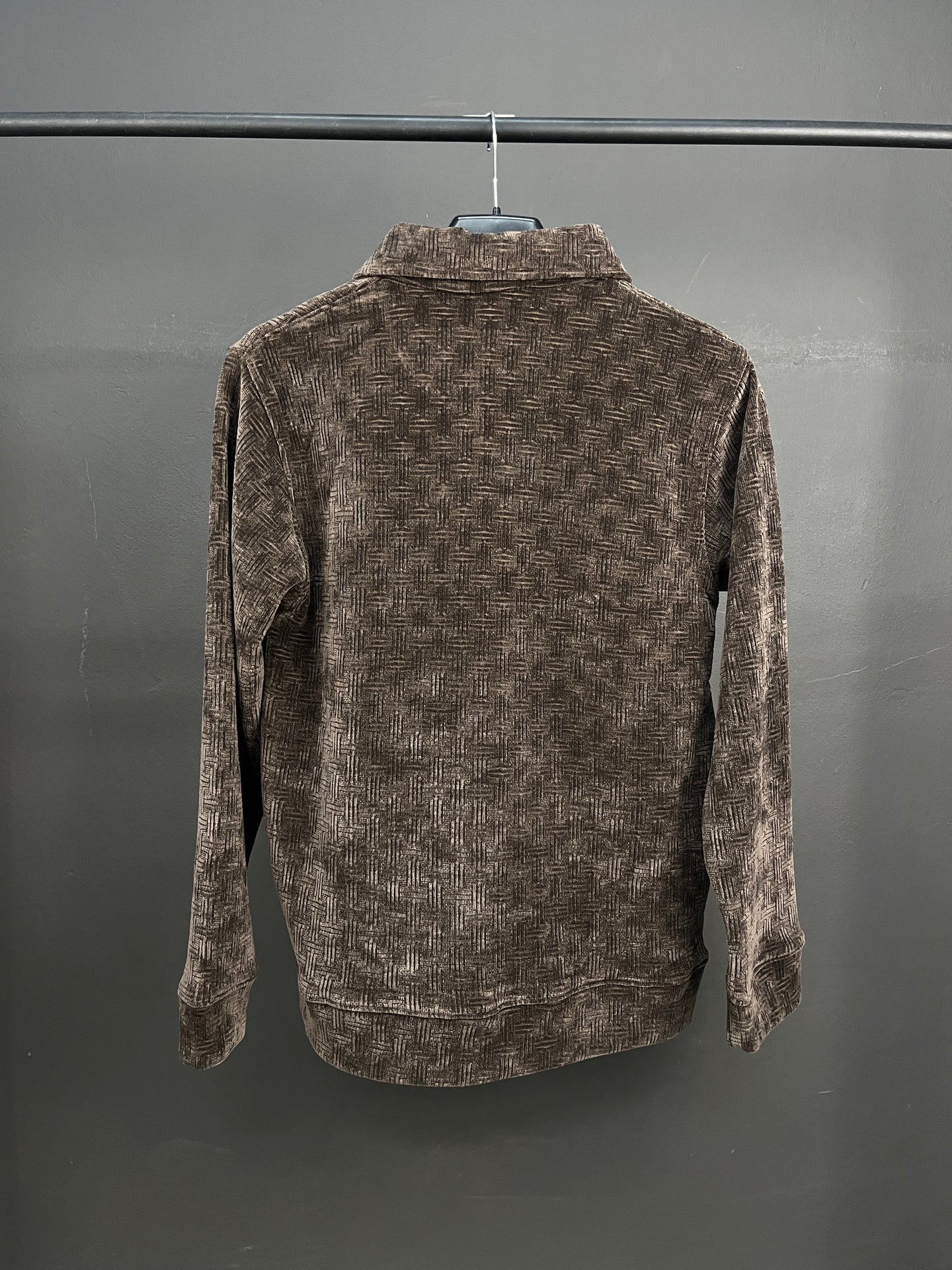 Ralph Lauren Velvet Zip-up Sweater