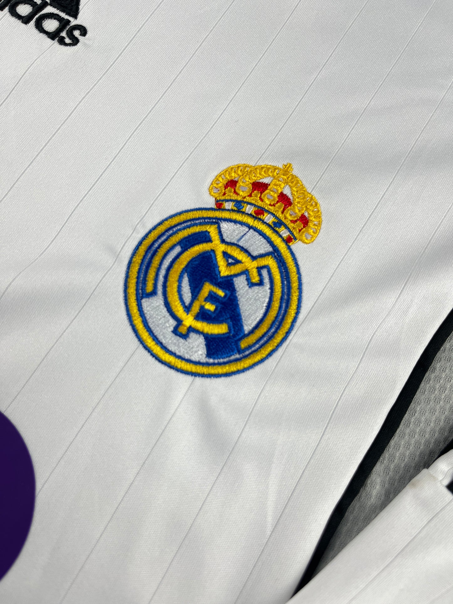 Real Madrid Home 2006/07 Jersey Long Sleeves